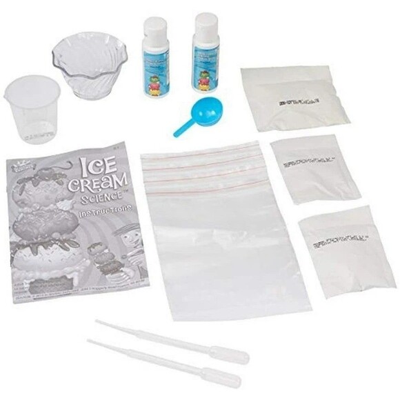 Scientific Explorer Make Own Ice Cream Science Experiment Kit Educational Stem - Picture 3 of 3